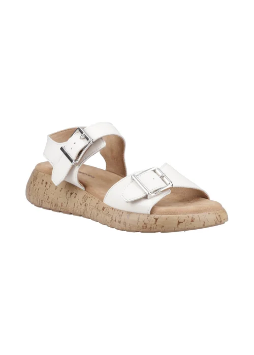 Hush Puppies Cream Alison Buckle Sandal - 5 Image 2