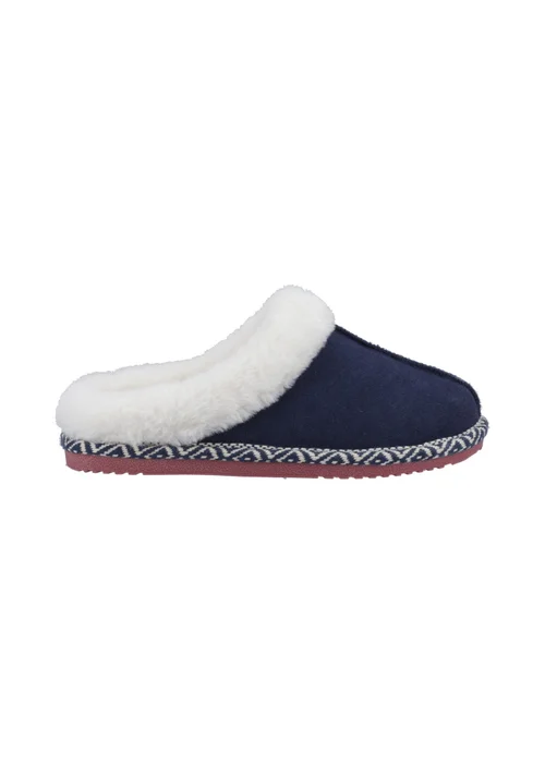 Hush Puppies Navy Amara Slippers - 6 Image 1
