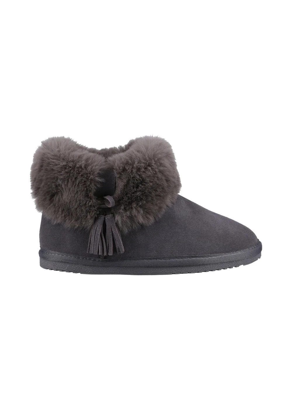 Hush Puppies Grey Ayana Slippers - 7 Image 1