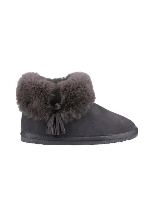 Hush Puppies Grey Ayana Slippers - 7 Image 1