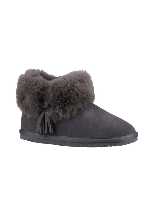 Hush Puppies Grey Ayana Slippers - 7 Image 2
