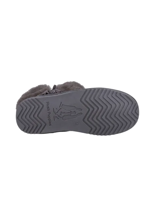 Hush Puppies Grey Ayana Slippers - 7 Image 4
