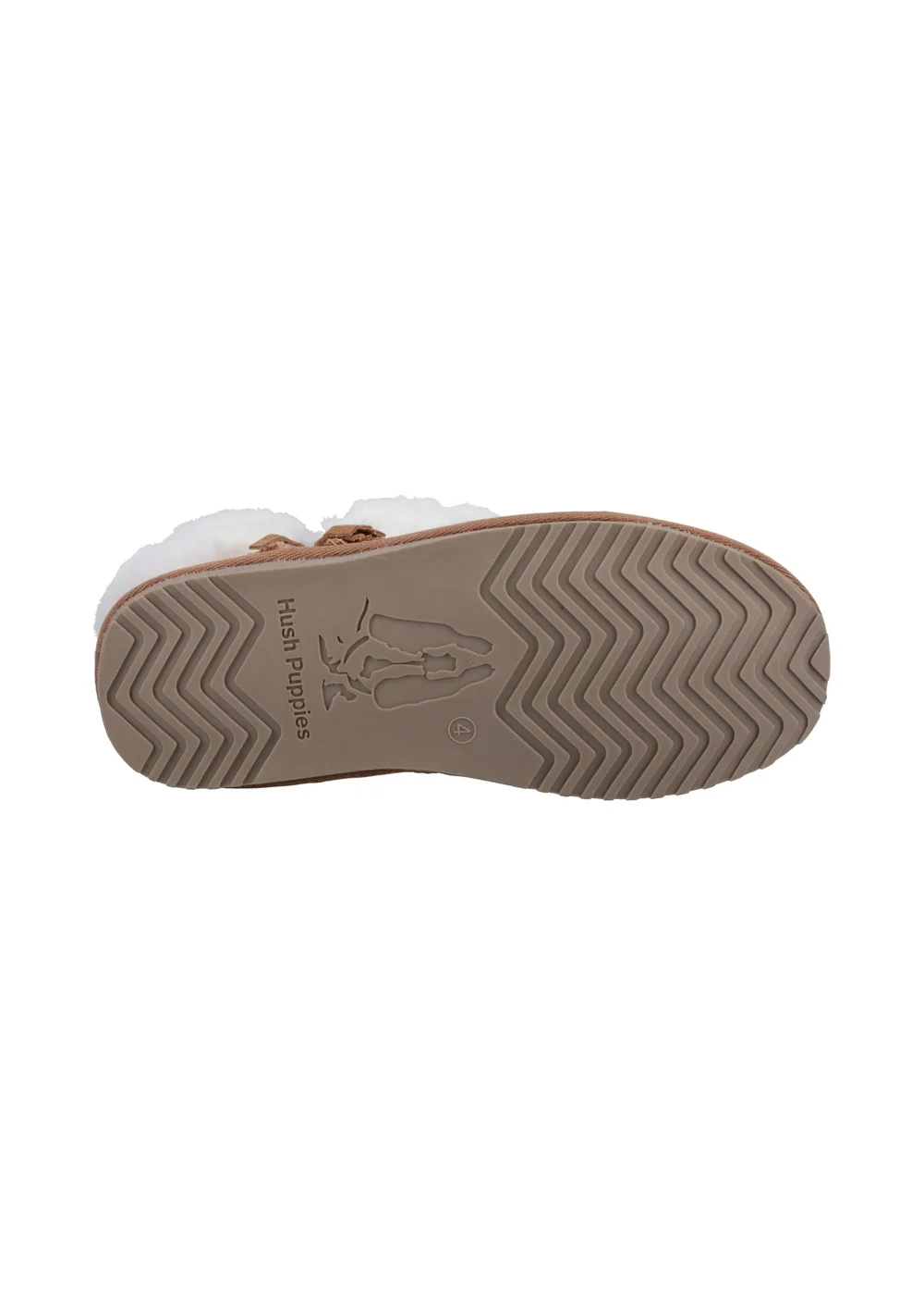 Hush Puppies Tan Ayana Slippers - 6 Image 4