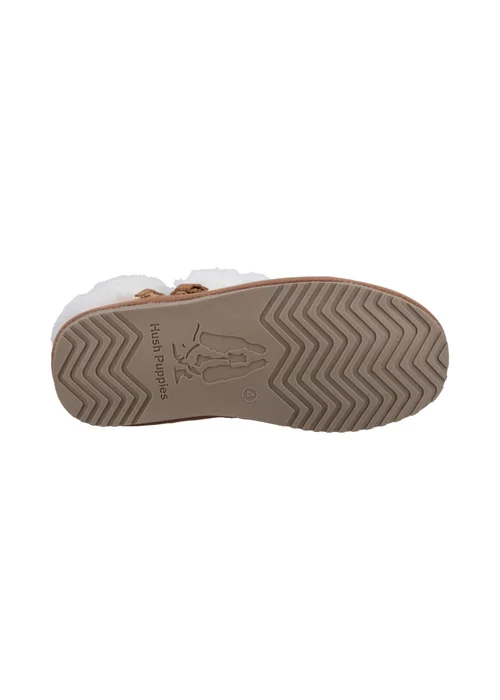Hush Puppies Tan Ayana Slippers - 6 Image 4
