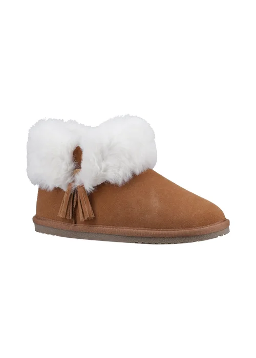 Hush Puppies Tan Ayana Slippers - 6 Image 2