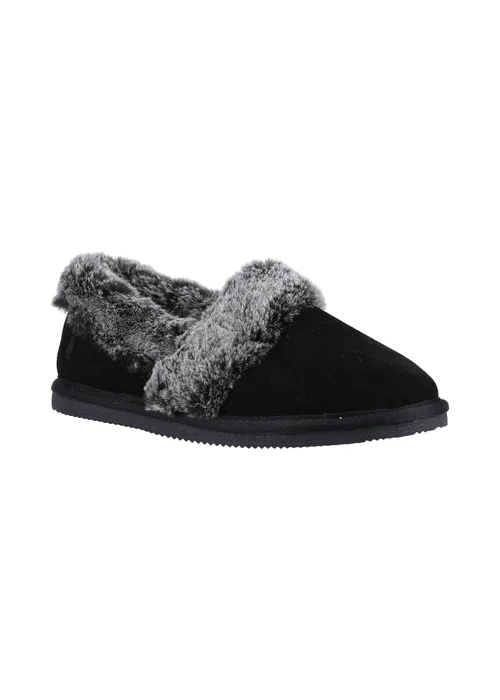 Hush Puppies Black Ariel Slippers - 5 Image 2