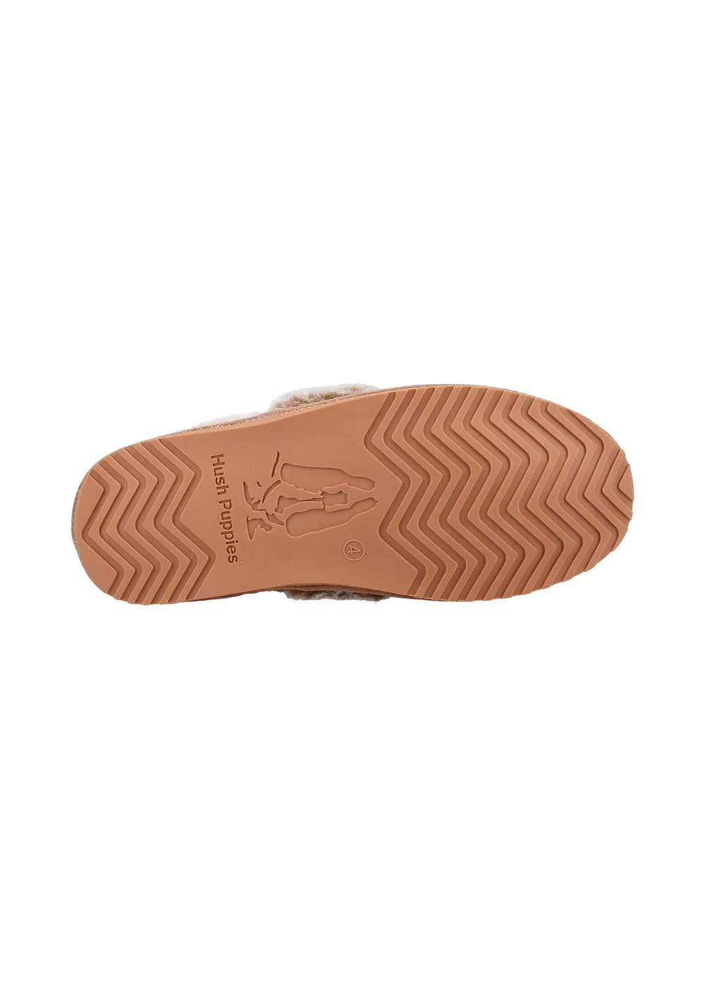 Hush Puppies Tan Ariel Slippers - 6 Image 4