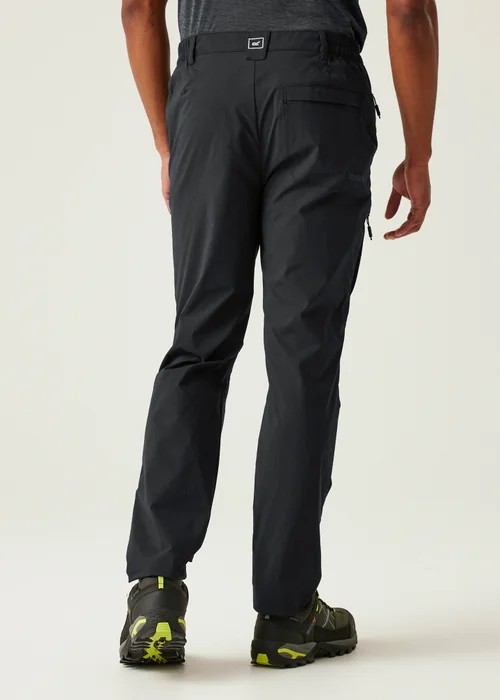 Regatta Black Denim Highton II Water Repellent Isoflex Trousers - 40/L32 Image 2