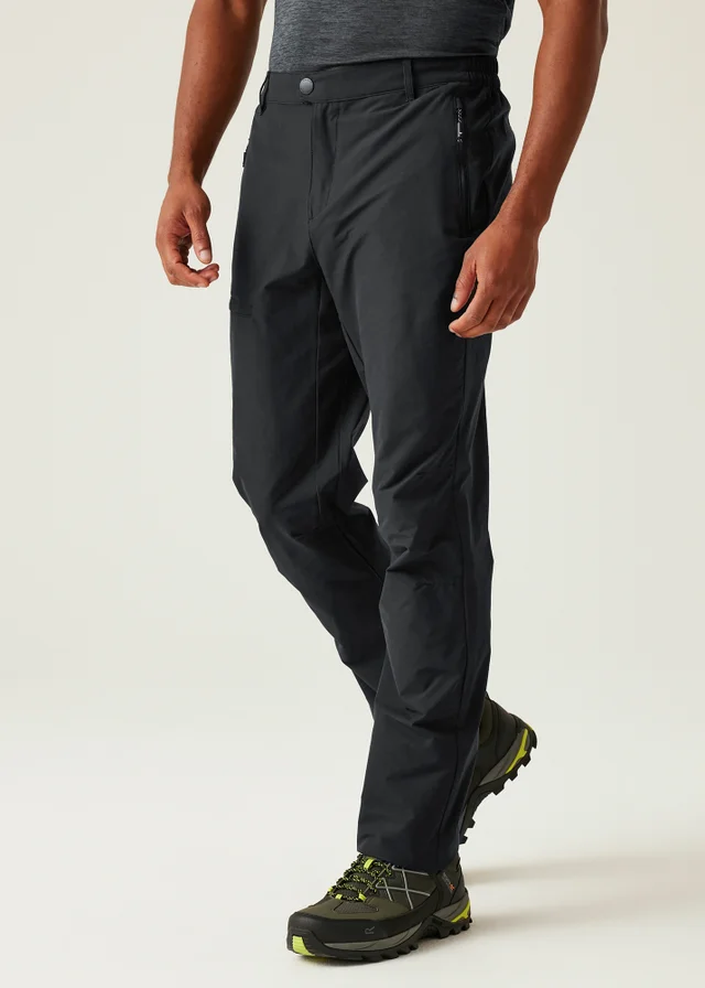 Regatta Black Denim Highton II Water Repellent Isoflex Trousers