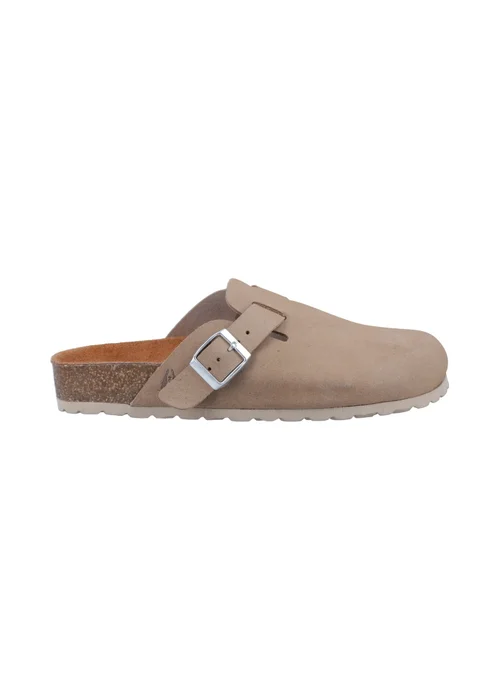 Hush Puppies Taupe Bailey Closed Toe Mule - 3 Image 1