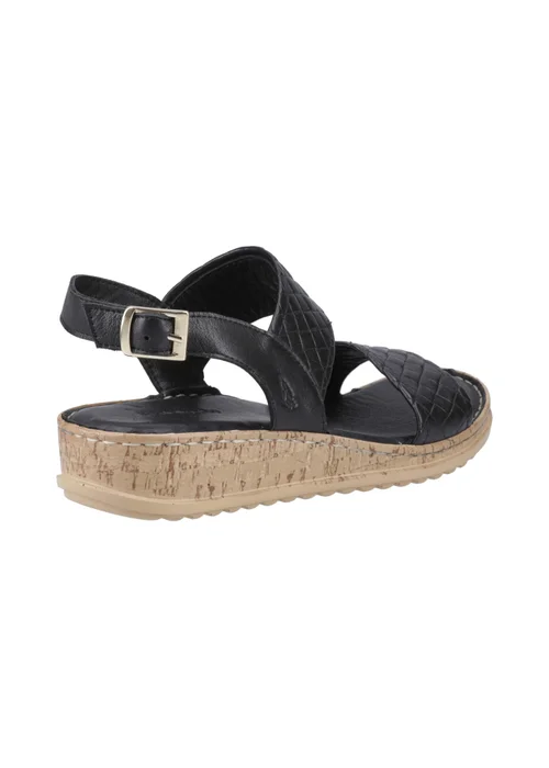 Hush Puppies Black Ebony Woven Sandal - 5 Image 3