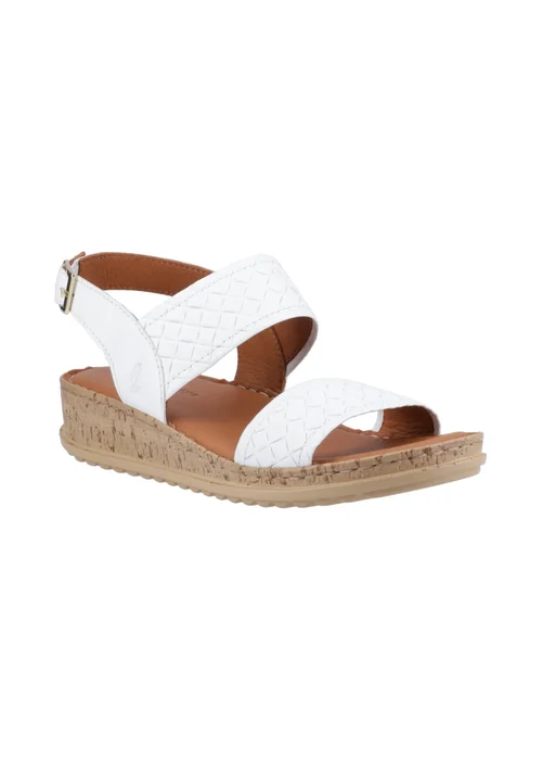 Hush Puppies White Ebony Woven Sandal - 7 Image 2