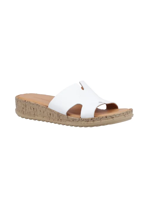 Hush Puppies White Eloise Mule Sandal - 8 Image 2