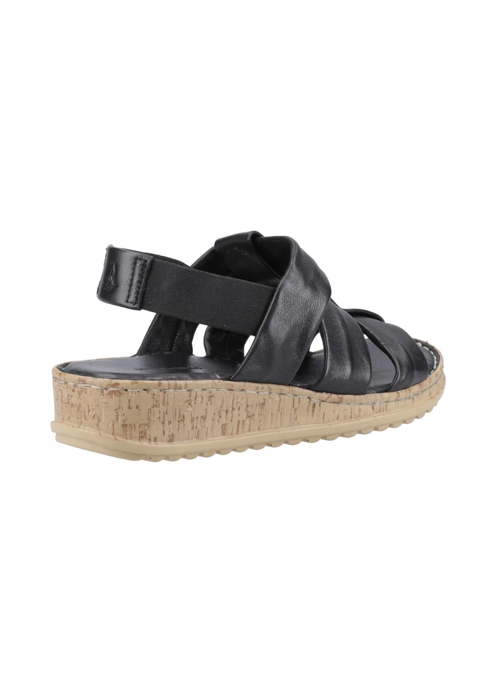 Hush Puppies Black Eden Wide Fit Sandal - 5 Image 3