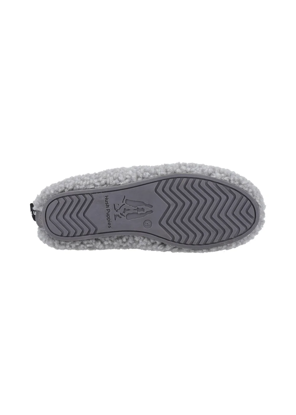 Hush Puppies Grey Emily Slippers - 4 Image 4