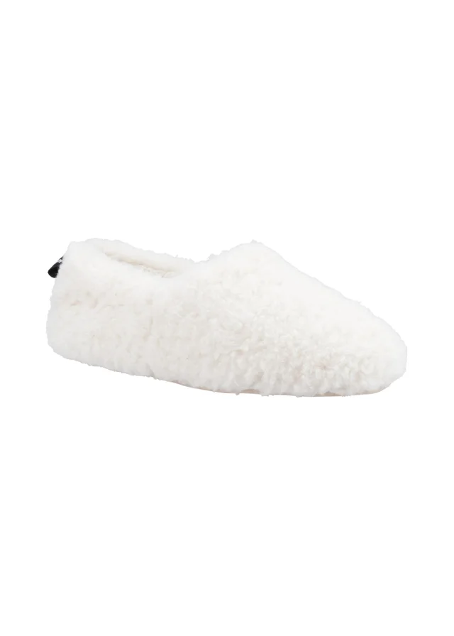 Hush Puppies Cream Emily Slippers