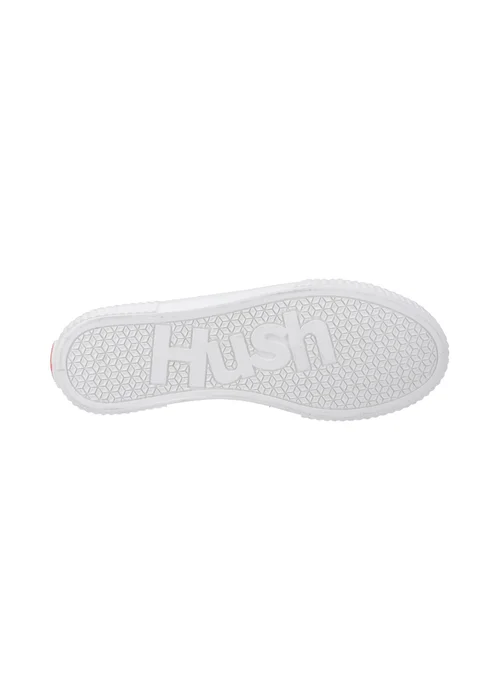 Hush Puppies Orange Freya Canvas Trainer - 4 Image 4