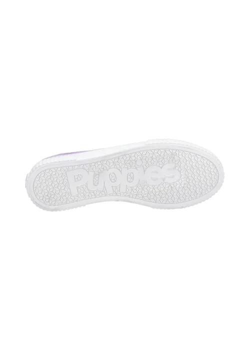 Hush Puppies Lilac Freya Canvas Trainer - 4 Image 4