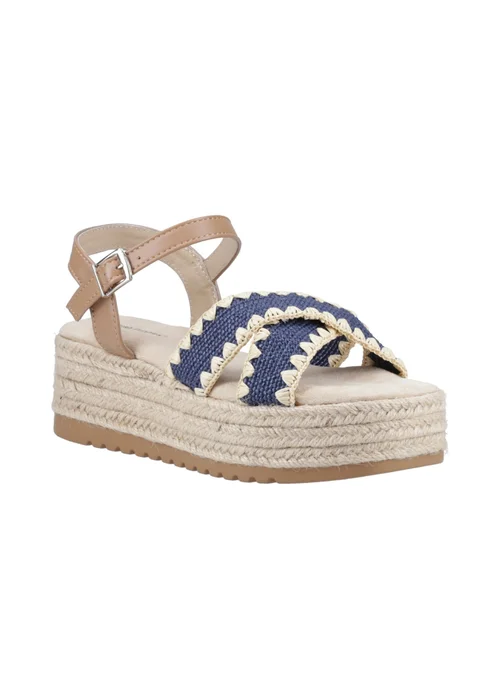 Hush Puppies Navy Jemma Espadrille Sandal - 7 Image 2