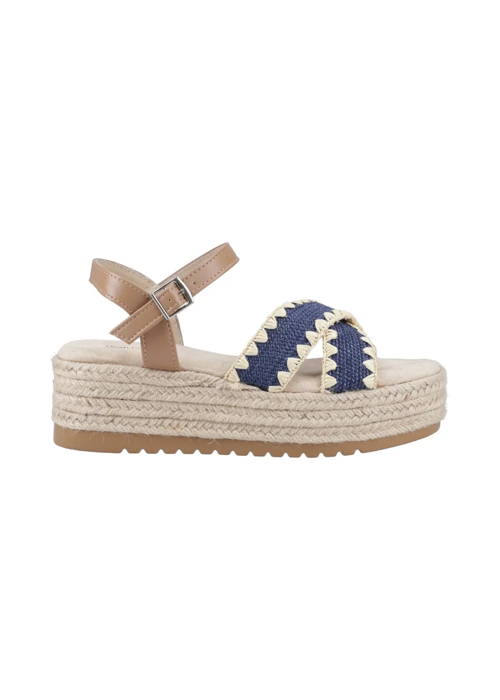 Hush Puppies Navy Jemma Espadrille Sandal - 7 Image 1