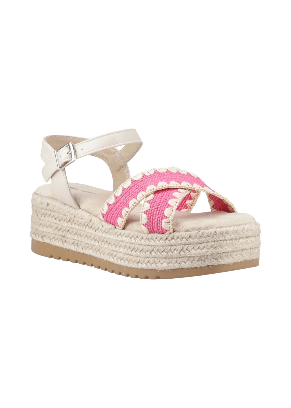 Hush Puppies Pink Jemma Espadrille Sandal - 6 Image 2