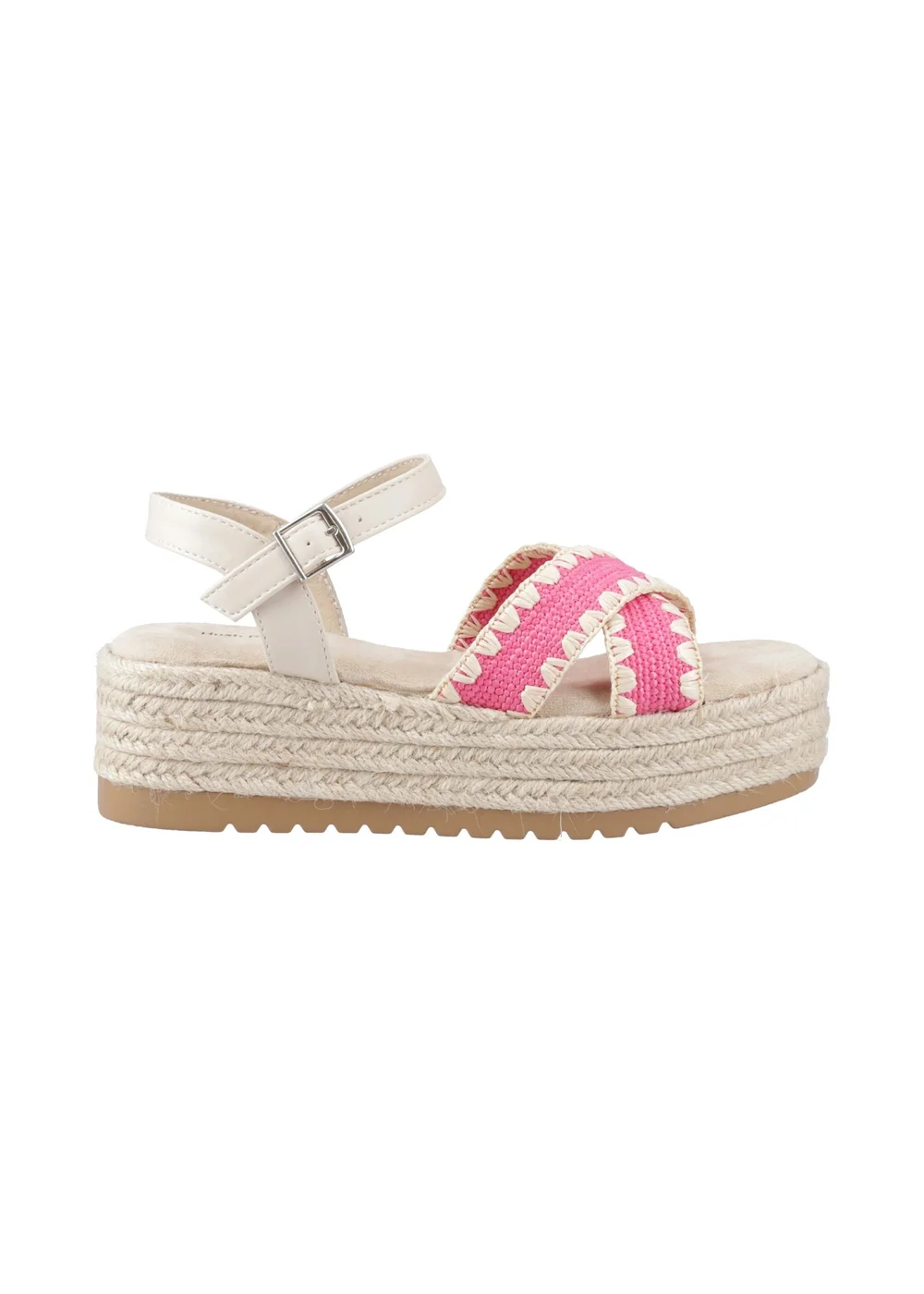 Hush Puppies Pink Jemma Espadrille Sandal - 6 Image 1