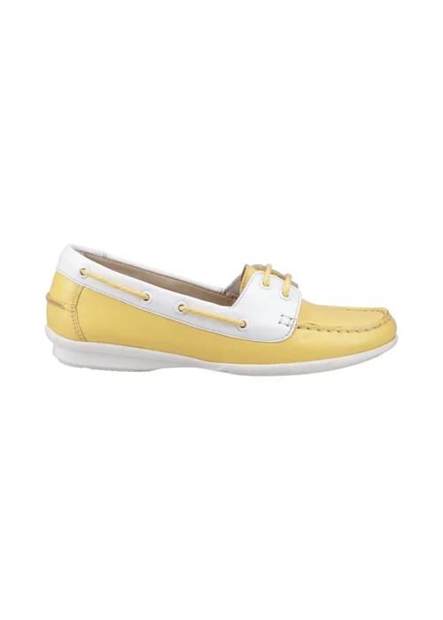 Hush Puppies Yellow Irene Boat Shoe - 8 Image 1