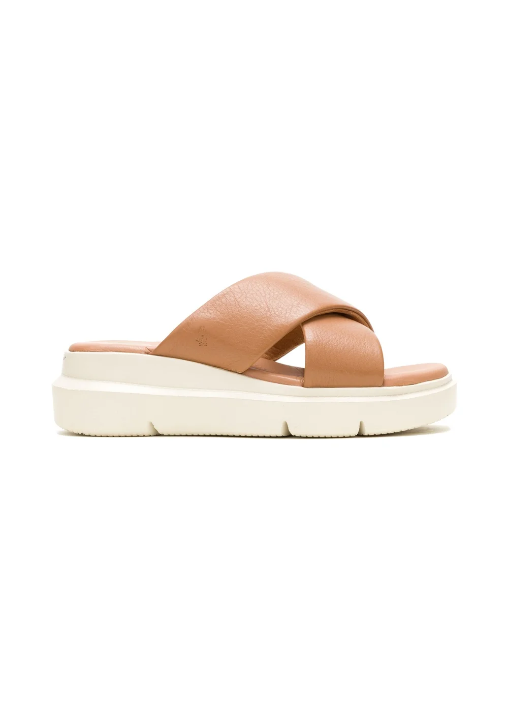 Hush Puppies Tan Uplift Crossover Slide - 3 Image 1