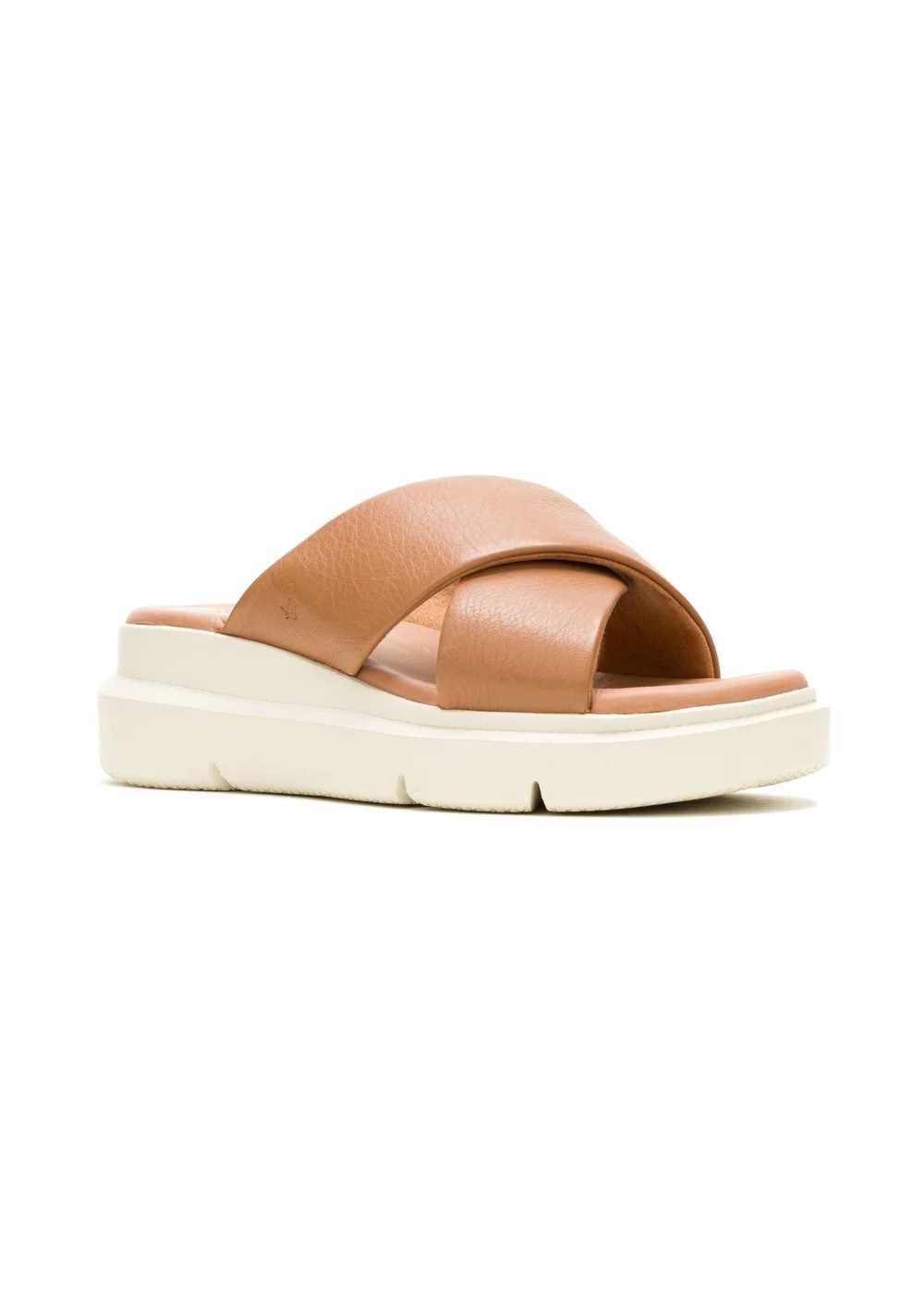 Hush Puppies Tan Uplift Crossover Slide - 3 Image 2
