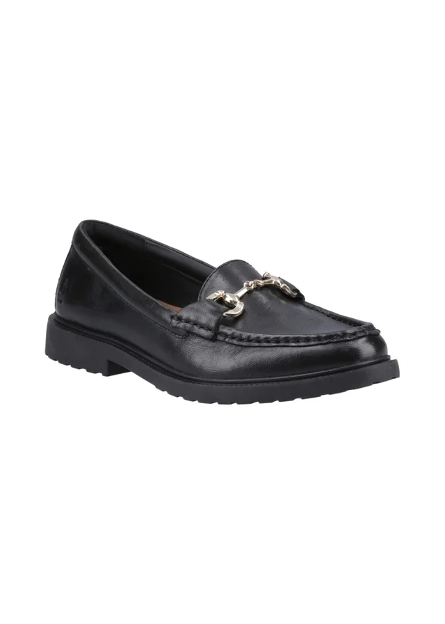 Hush Puppies Black Verity Snaffle Loafer