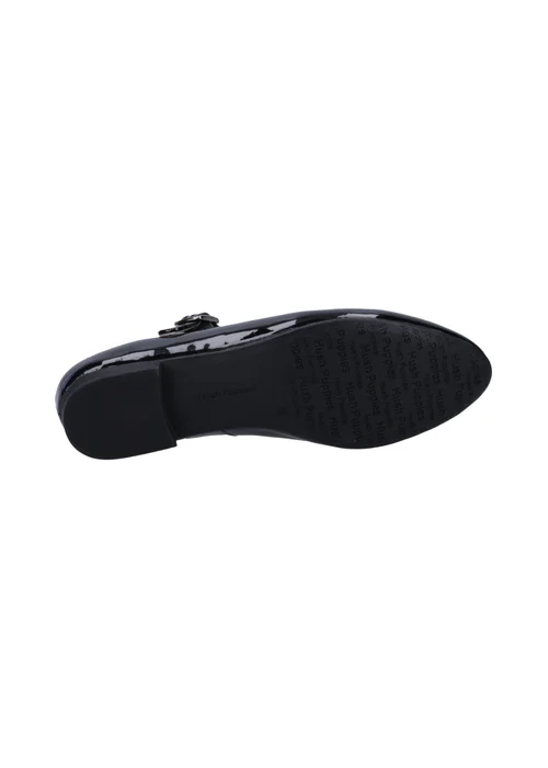 Hush Puppies Black Melissa Strap Patent - 6 Image 4