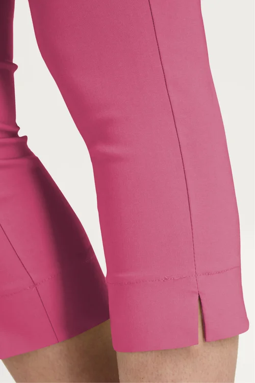 Roman Pink Cropped Stretch Trouser - 10 Image 4