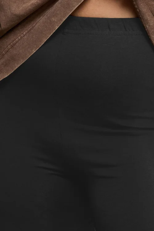 Yours 2 Pack Curve Black Stretch Cycling Shorts - 24 Image 5