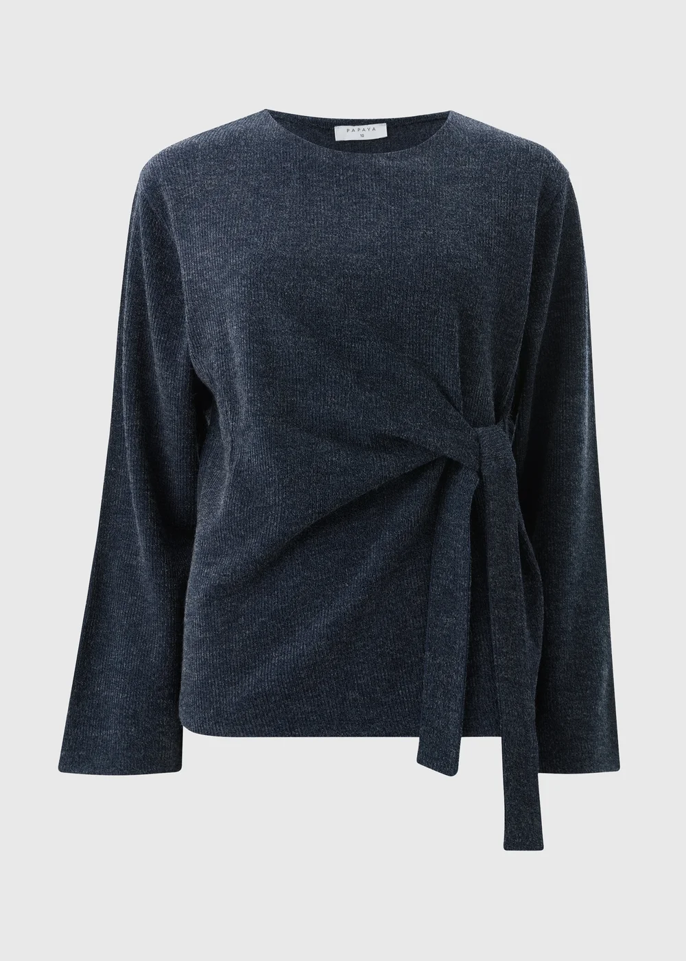 Navy Knot Long Sleeve Top - 12 Image 4