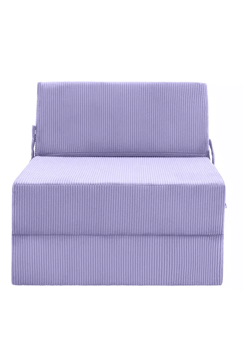 Kaikoo Lilac Cord Chairbed - One Size Image 3