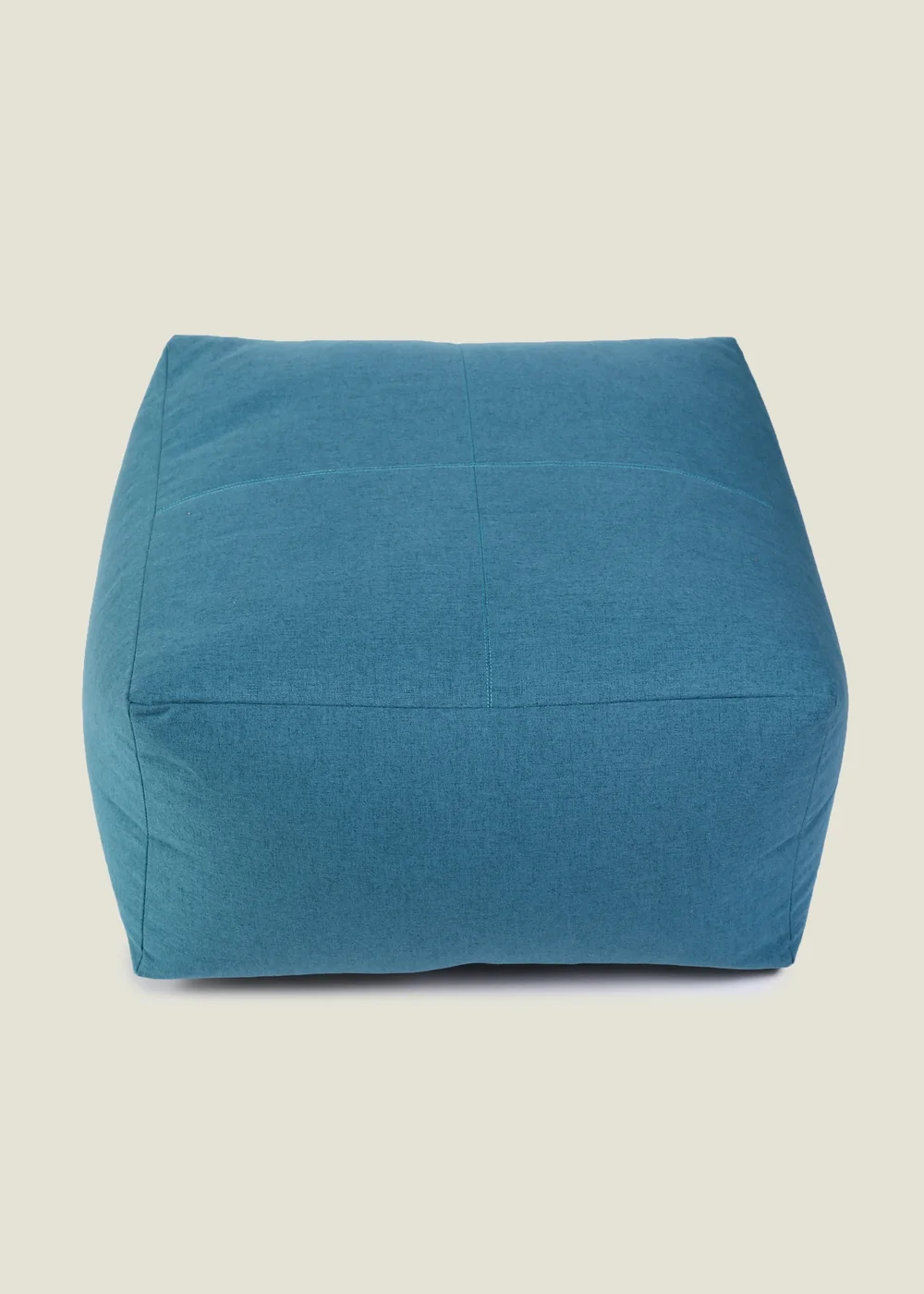 Kaikoo Blue Square Blab With Top Quilting In Brushed Fabric - One Size Image 2