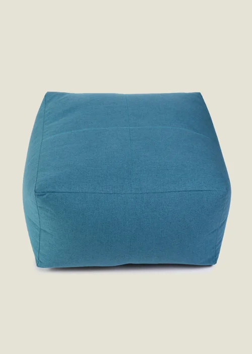 Kaikoo Blue Square Blab With Top Quilting In Brushed Fabric - One Size Image 2