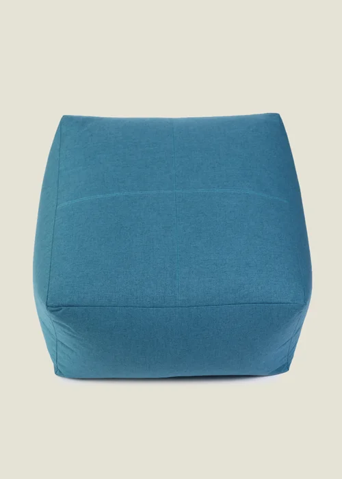Kaikoo Blue Square Blab With Top Quilting In Brushed Fabric - One Size Image 3