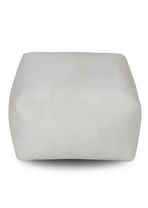 Kaikoo Grey Cord Square Slab - One Size Image 1