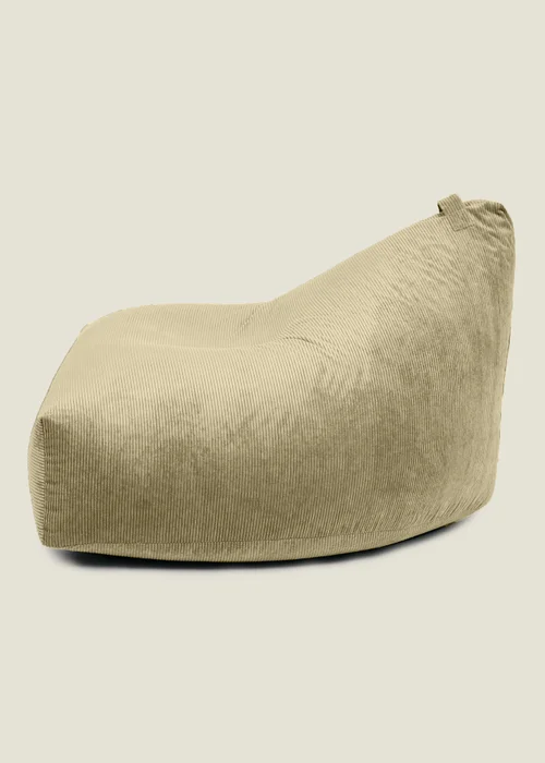 Kaikoo Cream Cord Large Tripod Chair - One Size Image 5