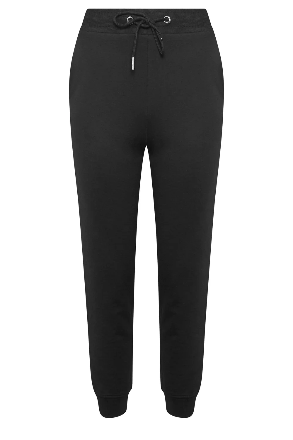 PixieGirl Petite Black Elasticated Waist Cuffed Joggers - 10/L27 Image 5