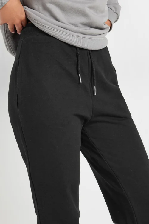 PixieGirl Petite 2 Pack Black Basic Joggers - 10/L27 Image 5
