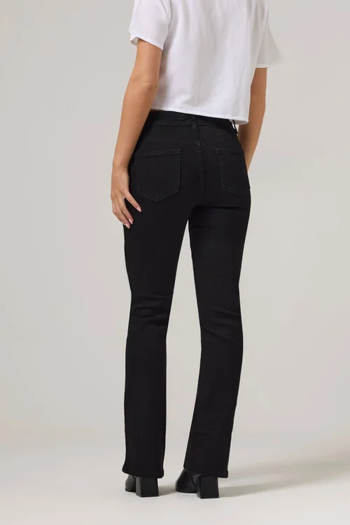 PixieGirl Petite Black Stretch Bootcut Jeans - 18/l27 Image 3