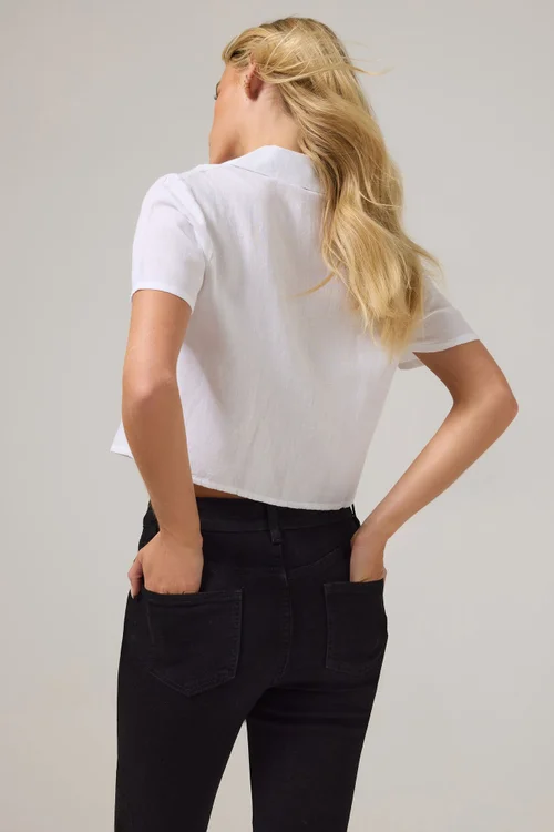 PixieGirl Petite Black Stretch Bootcut Jeans - 18/l27 Image 4