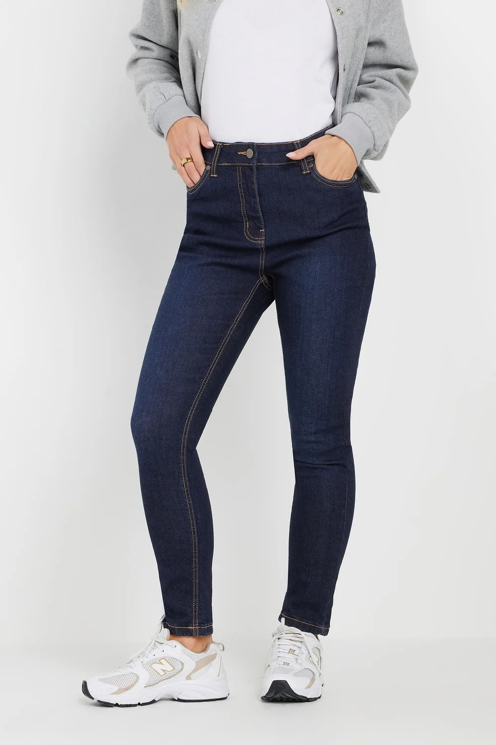 PixieGirl Petite Dark Blue Stretch Skinny AVA Jeans - 6 Image 2