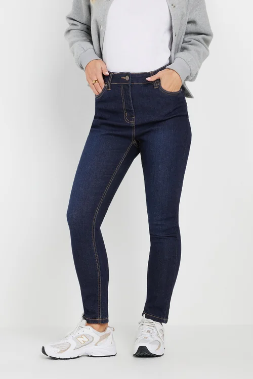 PixieGirl Petite Dark Blue Stretch Skinny AVA Jeans - 6 Image 2