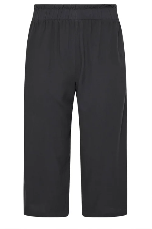 PixieGirl Petite Black Acid Wash Cropped Trousers - 10 Image 5
