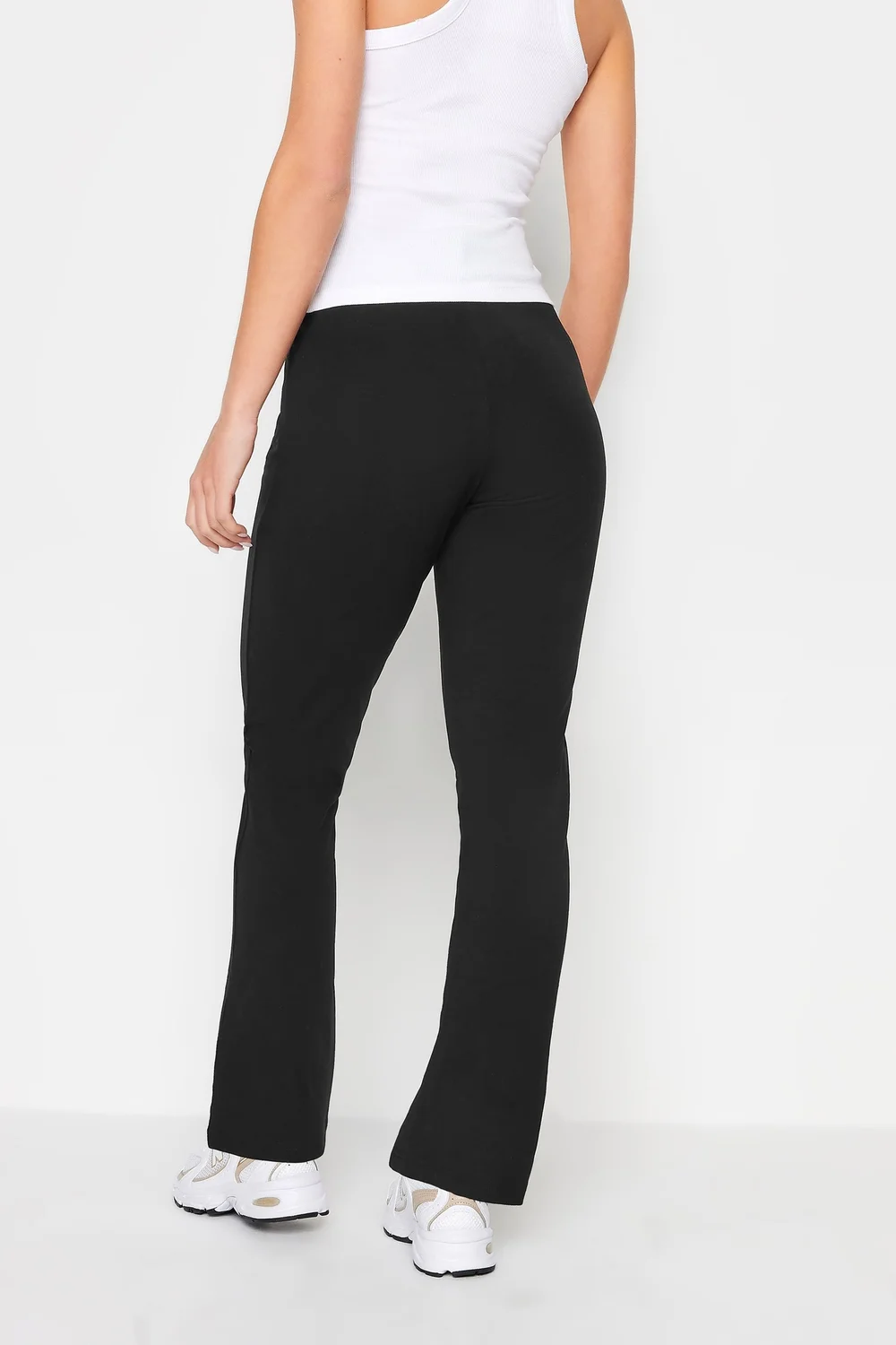 PixieGirl Petite Black Slim Leg Yoga Pants - 8/L27 Image 3