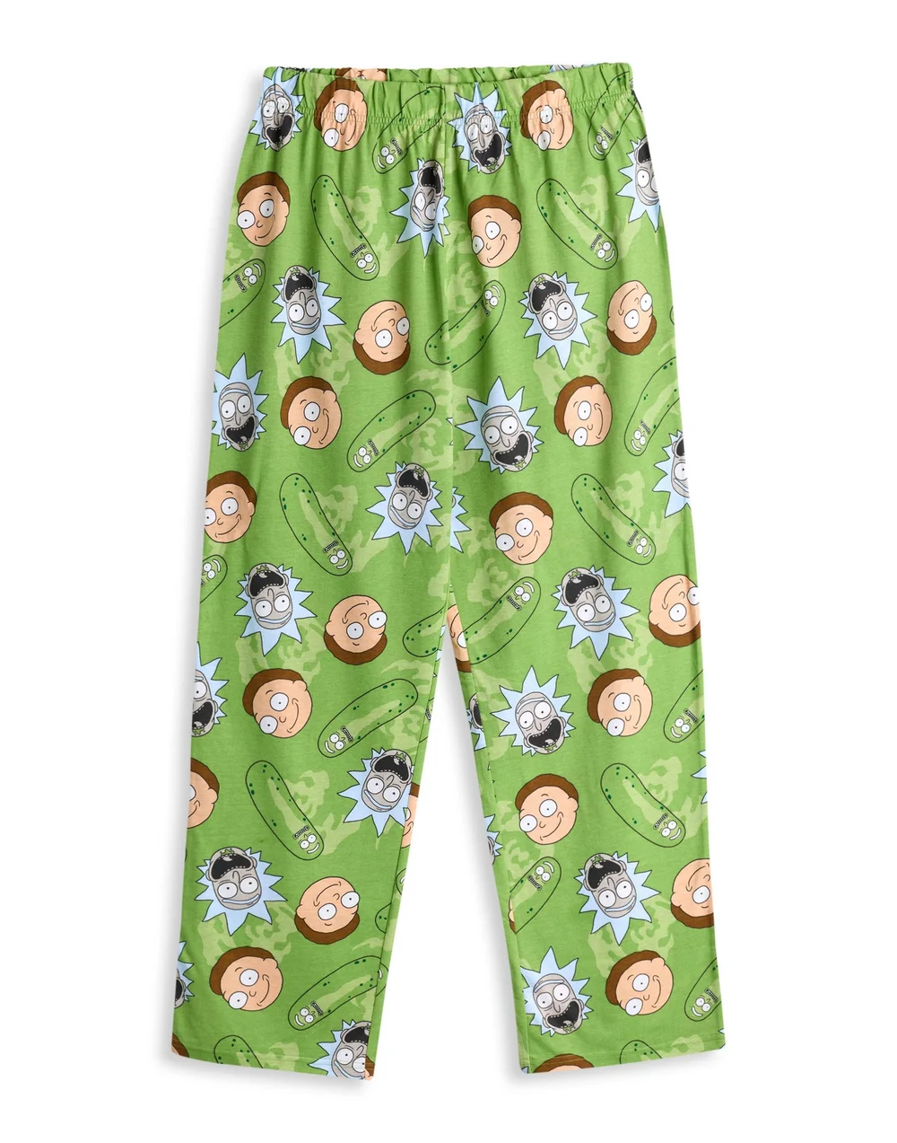 Vanilla Underground Rick & Morty Adults Multi Coloured Pickle Rick Pyjama Set - Large Image 4