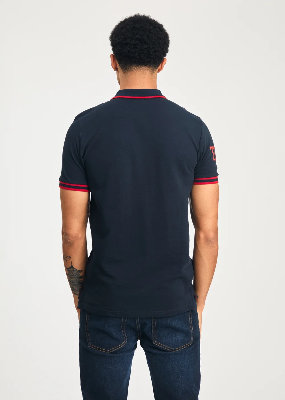Tokyo Laundry Navy 2-Pack Cotton Short Sleeve Button-Up Polo Shirt - 2XL Image 3